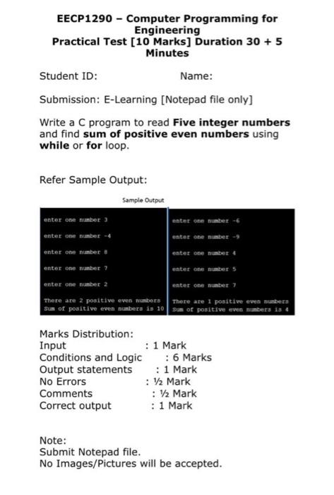 Solved EECP1290 - Computer Programming for Engineering | Chegg.com