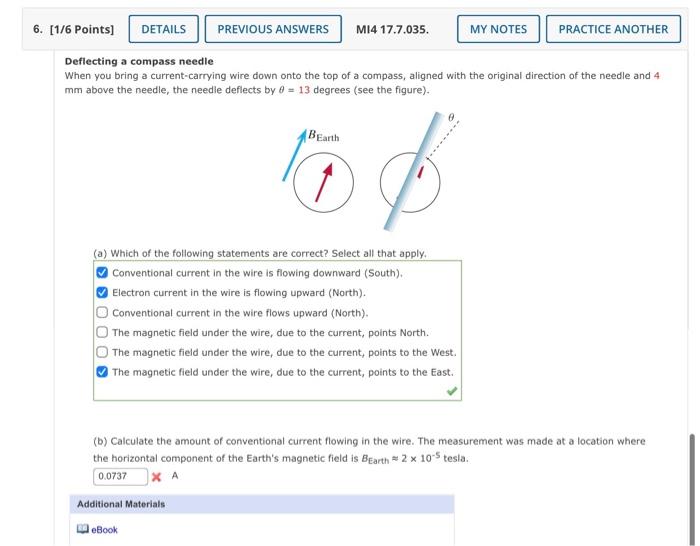 Solved 6. [1/6 Points) DETAILS PREVIOUS ANSWERS MI4 | Chegg.com