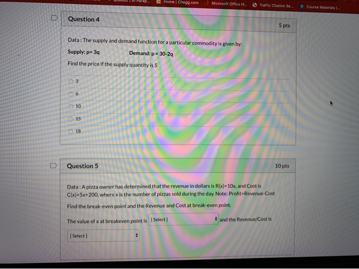 Solved Home Chegg Com Microsoft Office Traffic Citation Se Chegg Com