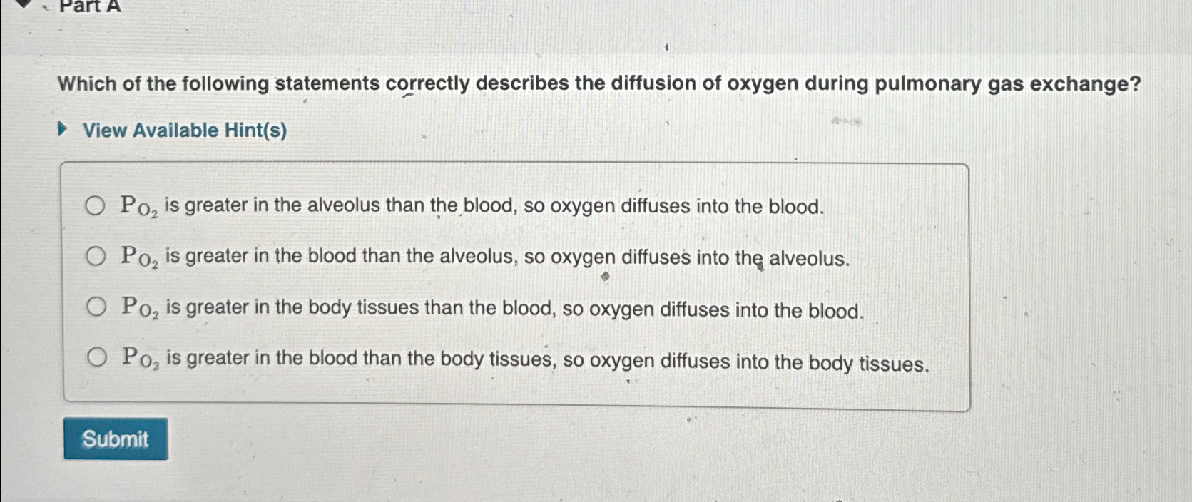 Solved Which of the following statements correctly describes | Chegg.com