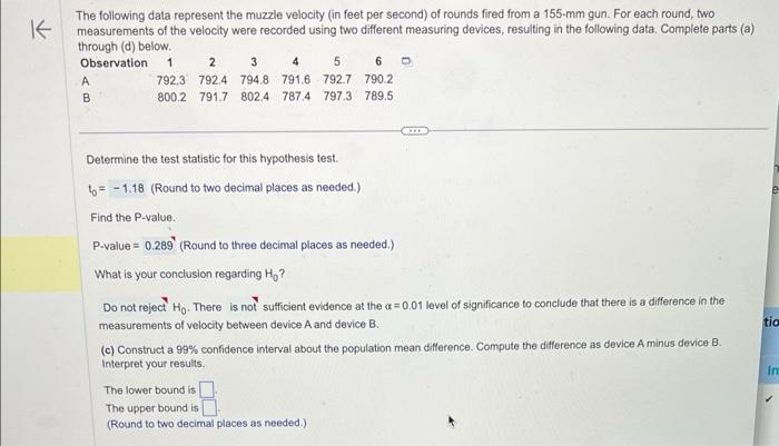 Comparison of Last Measures Minus Foot Measures in mm