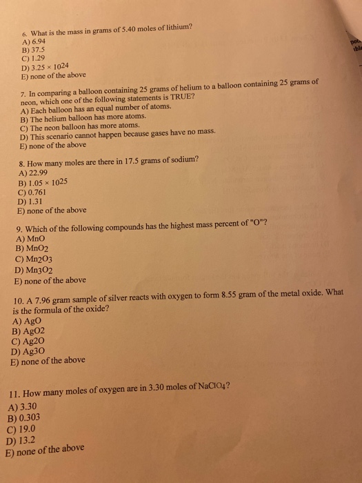 solved-6-what-is-the-mass-in-grams-of-5-40-moles-of-chegg