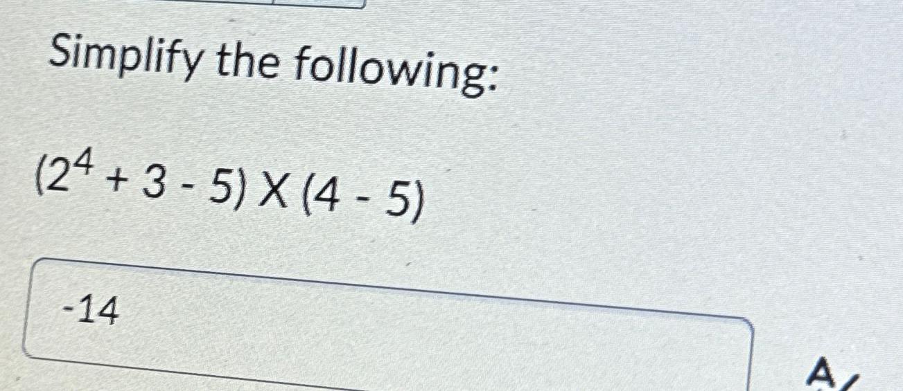 solved-simplify-the-following-24-3-5-4-5-chegg