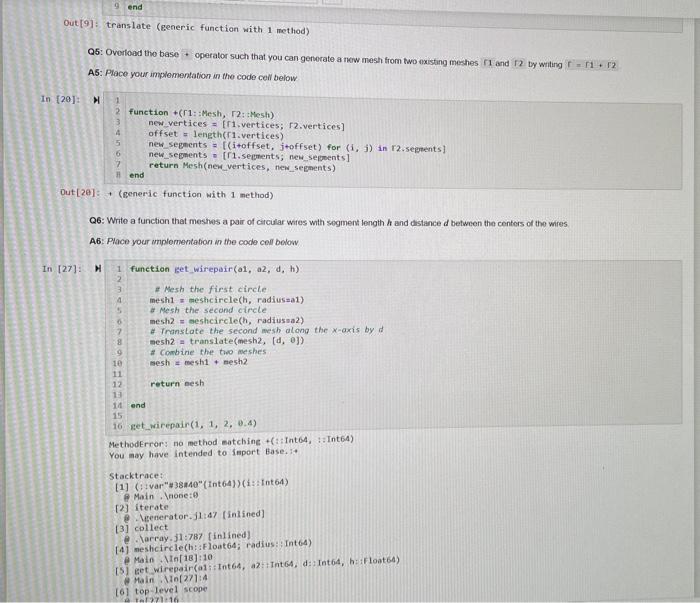 Solved I wrote a code and I am getting errors for my | Chegg.com