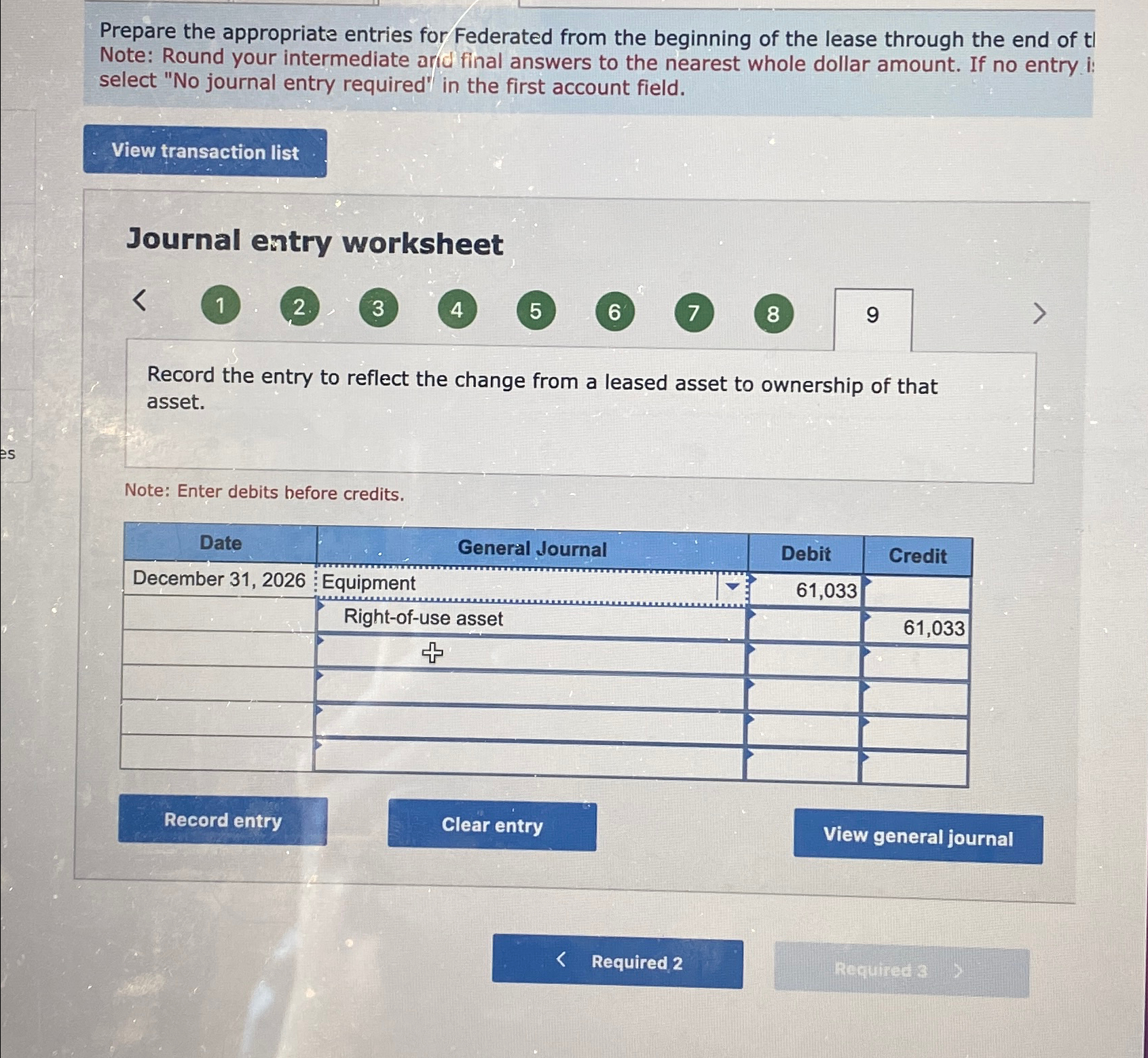 Prepare the appropriate entries for Federated from | Chegg.com