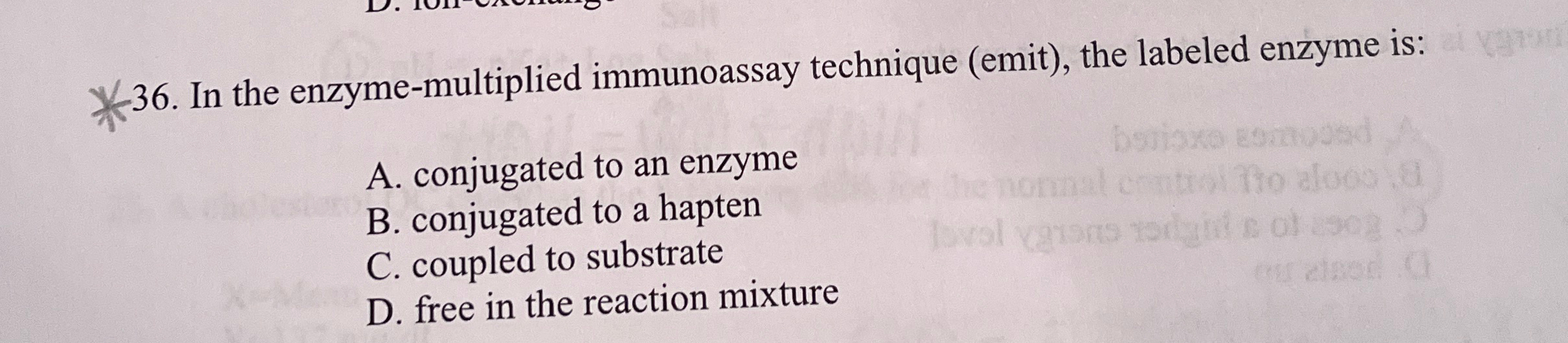 Solved In the enzyme-multiplied immunoassay technique | Chegg.com