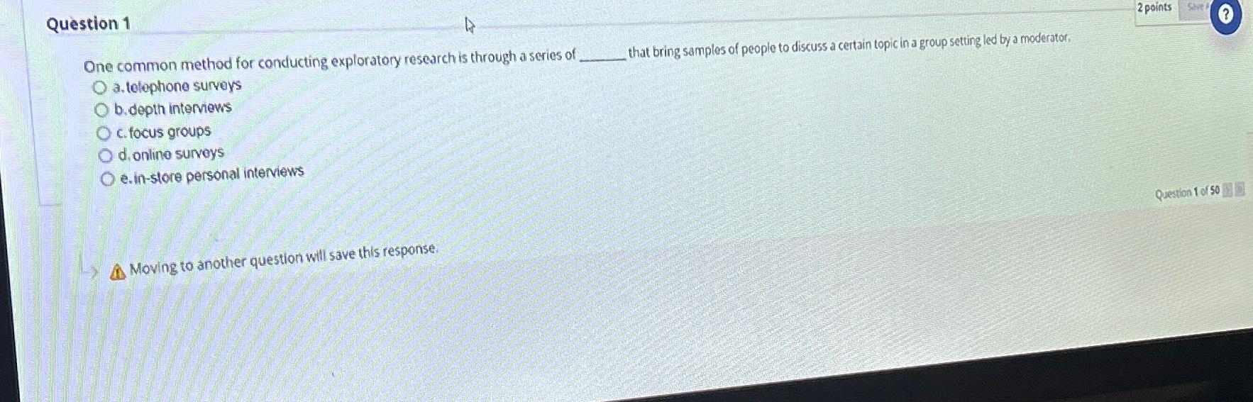 Solved Question 1One common method for conducting | Chegg.com