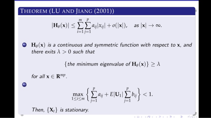 Solved ESTIMATION OF TIME SERIES MODELS Let B = (b1,...,bp) | Chegg.com