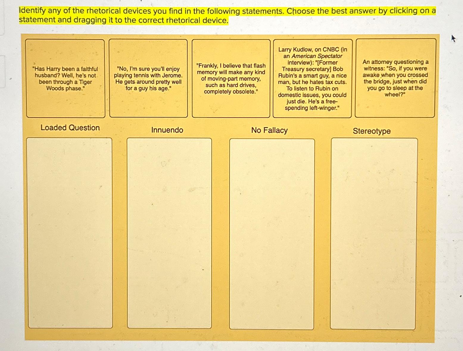 IDENTIFY ANY RHETORICAL DEVICES YOU FIND IN THE visual data 6