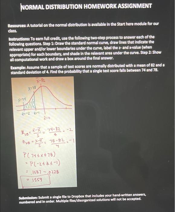 homework 9.2 normal distribution