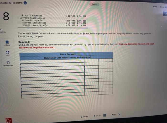 Solved Chapter 13 Problems Chapter 13 Problems Sed Help Save | Chegg.com