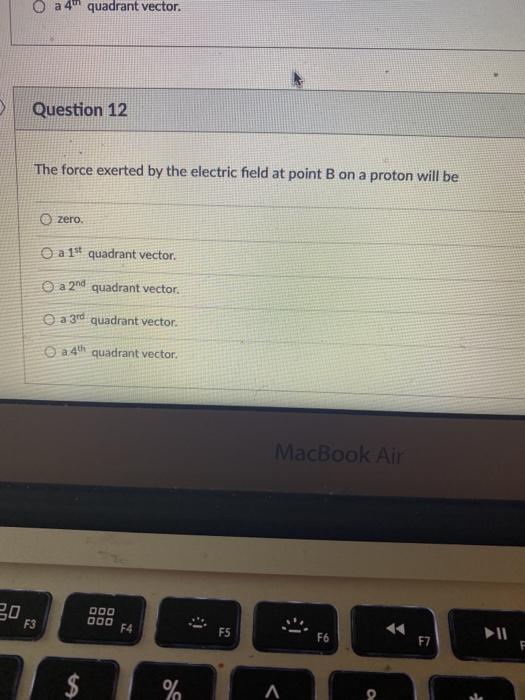 Solved The next three questions pertain to the electric | Chegg.com