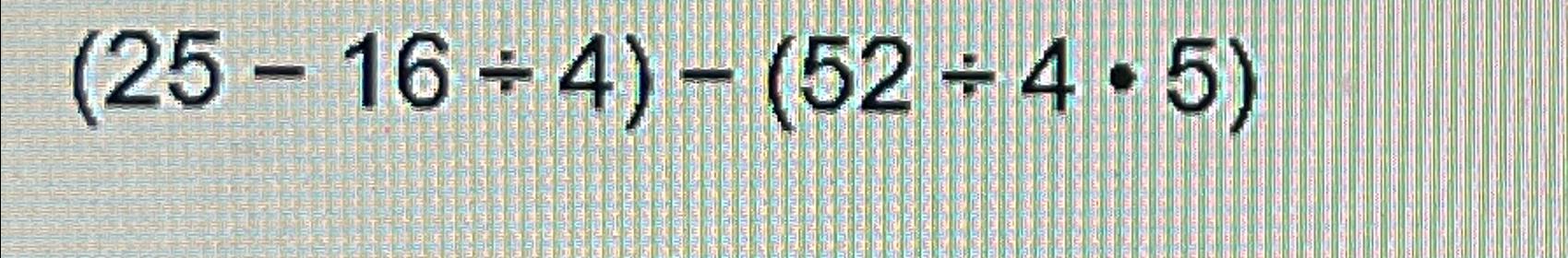 is 4 5 equal to 16 25