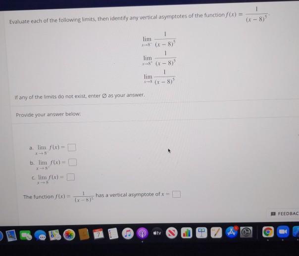 solved-evaluate-each-of-the-following-limits-then-identify-chegg