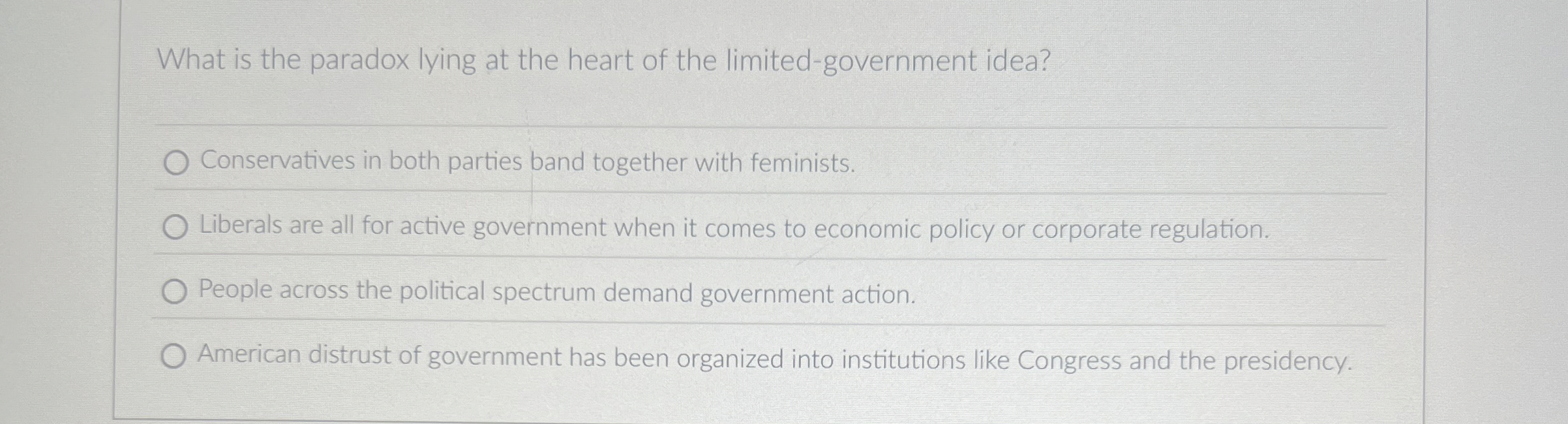 Solved What is the paradox lying at the heart of the | Chegg.com