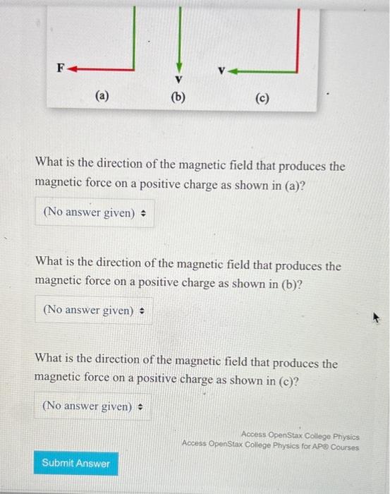 Solved What is the direction of the magnetic field that | Chegg.com