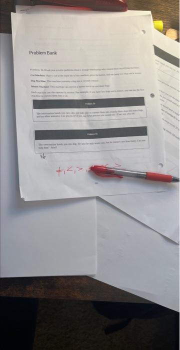 Problem Bank | Chegg.com