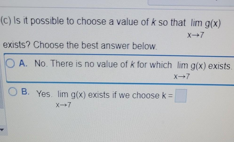 Solved Consider The Following Function Where K Is An Uns Chegg Com