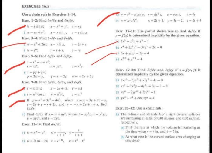 Solved I want to solve the questions marked in red, and | Chegg.com