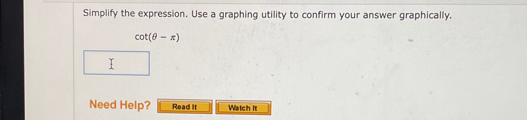 Solved Simplify the expression. Use a graphing utility to | Chegg.com image.