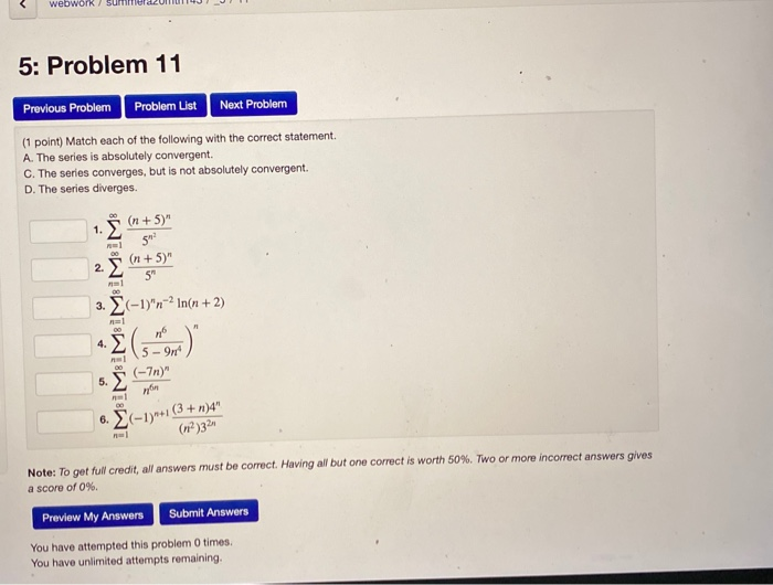 Solved Webwork 5 Problem 11 Previous Problem Problem List Chegg Solved Webwork 5 Problem 11 Previous Problem Problem List Chegg