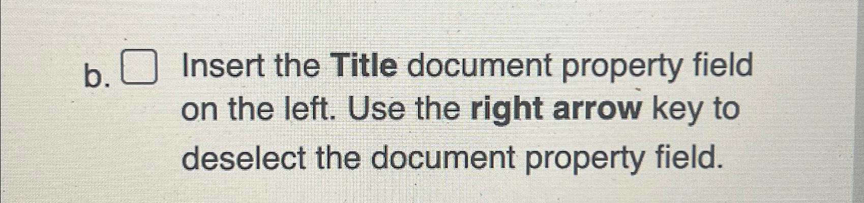 solved-b-insert-the-title-document-property-field-on-the-chegg