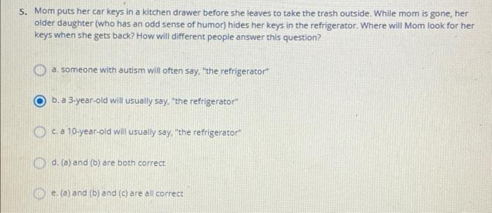 Solved 3. Current research shows that children generally Chegg