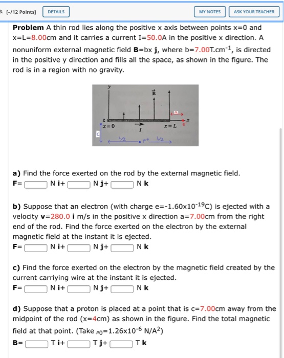 Solved Details Ask Your Teacher 3 12 Points My Notes Chegg Com