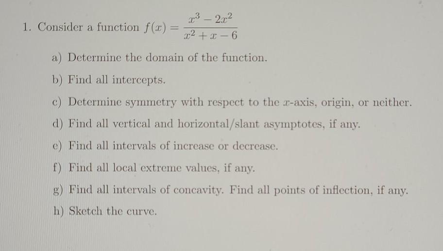 Solved Please help me solve a-h in these practice problems, | Chegg.com