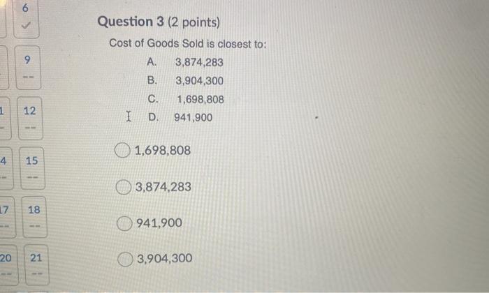 Solved $ | Using The Following Information, Answer The Next | Chegg.com