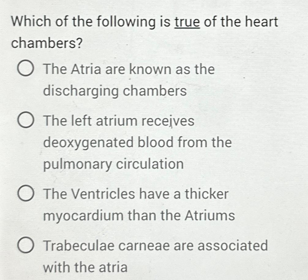 the lower discharging chambers of the heart are called