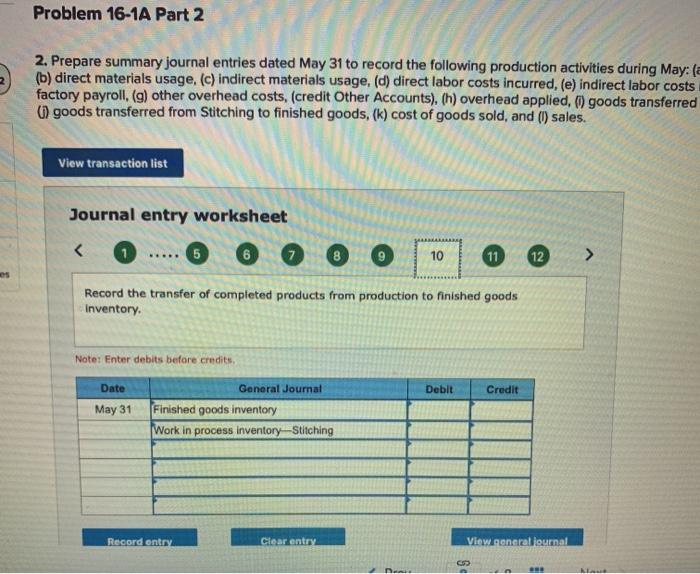 Solved using the following information, help me solve part 2 | Chegg.com