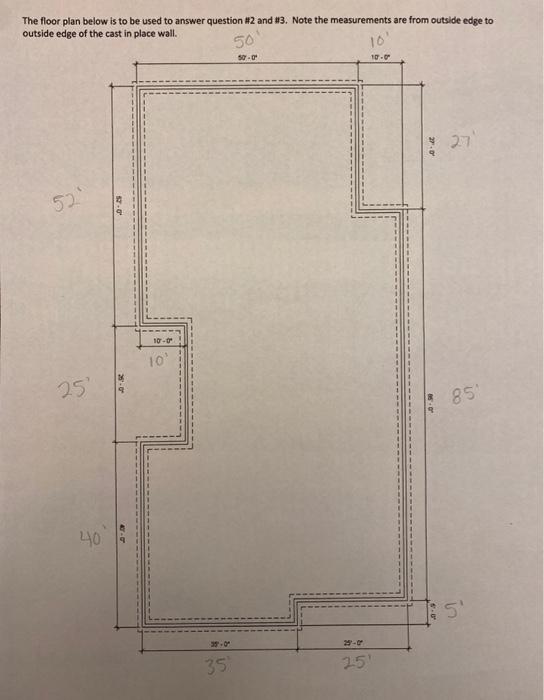 Solved 5. The Volume Of Concrete Needed For The Cast In 