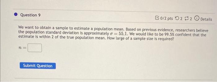 Solved We want to obtain a sample to estimate a population | Chegg.com