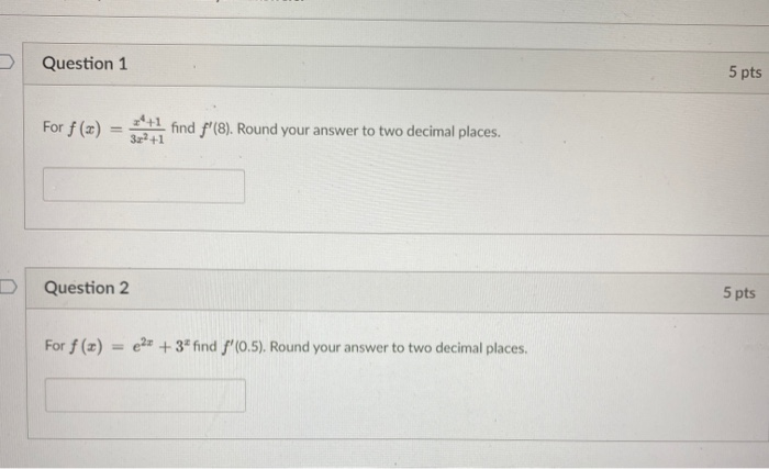 Solved D Question 3 5 pts Find the value of I where the | Chegg.com