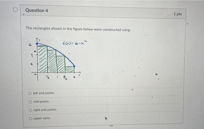 Solved D Question 4 1 pts The rectangles shown in the figure | Chegg.com
