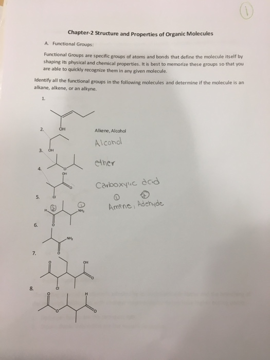 Solved Chapter 2 Structure and Properties of Organic | Chegg.com