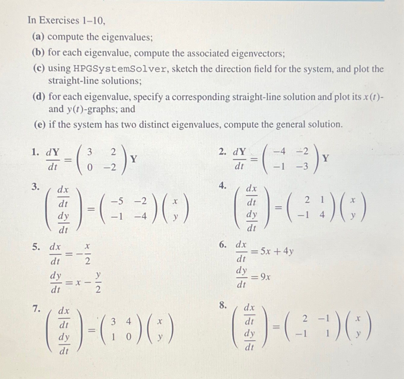 Solved Could you please help me with #6?(a) ﻿compute the | Chegg.com