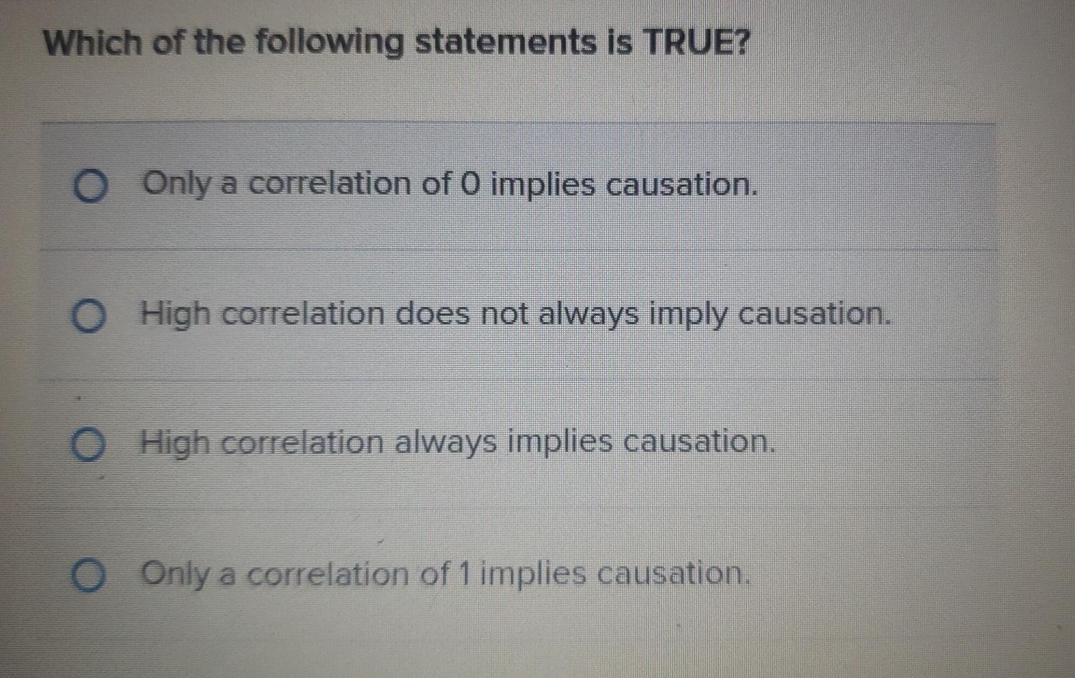 Solved Which Of The Following Statements Is TRUE? Only A | Chegg.com