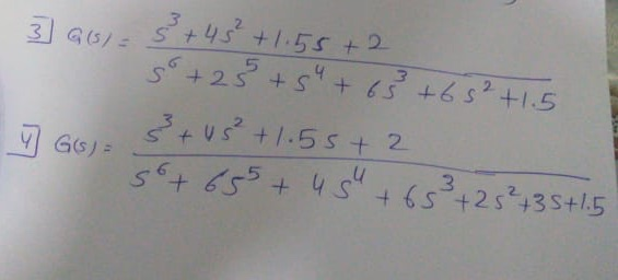 Rh Math Problem Solved Develop the Routh Hurwitz (RH) table and determine | Chegg.com