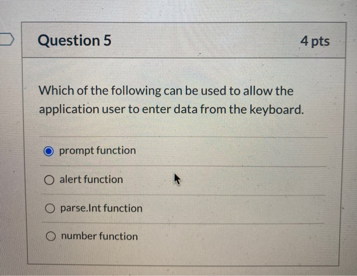Solved Question 5 4 pts Which of the following can be used | Chegg.com