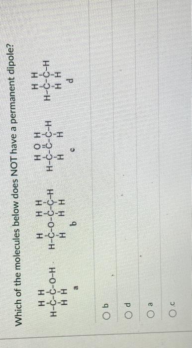 solved-which-of-the-molecules-below-does-not-have-a-chegg