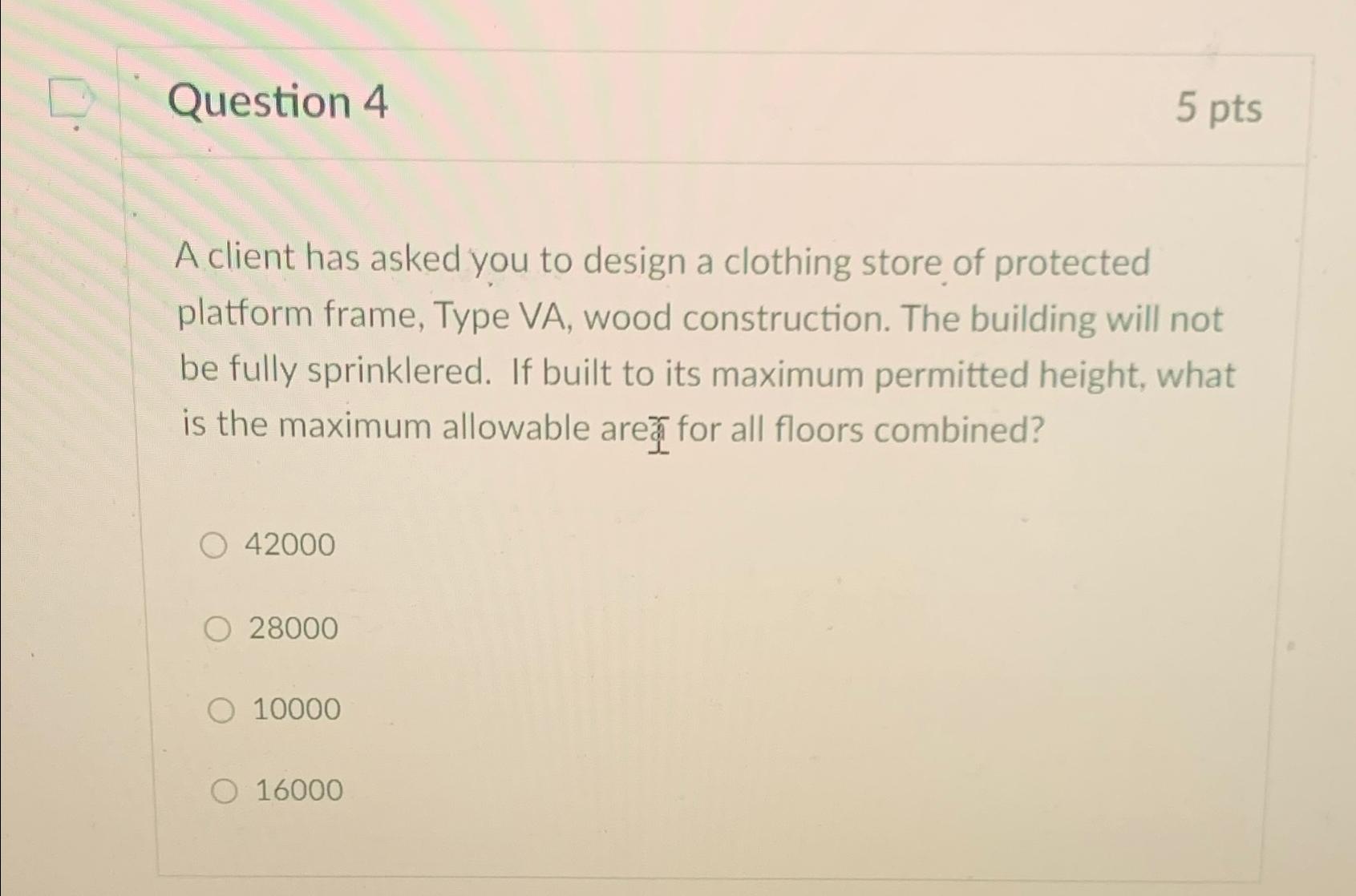 Solved Question 45 ﻿ptsA client has asked you to design a