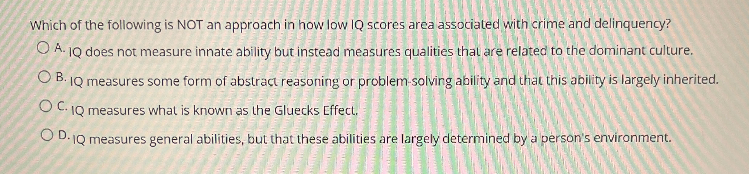 Solved Which of the following is NOT an approach in how low | Chegg.com