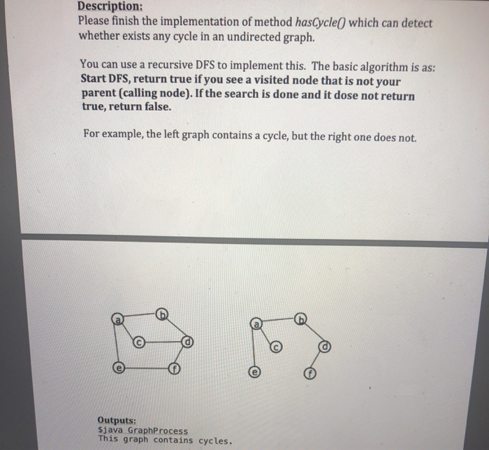 Solved Please finish the implementation of the method of | Chegg.com