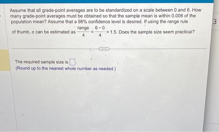 solved-assume-that-all-grade-point-averages-are-to-be-st