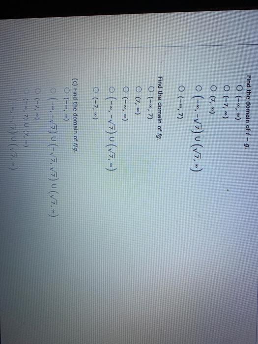 Solved Consider the following functions. f(x) = x2 + x, g(x) | Chegg.com