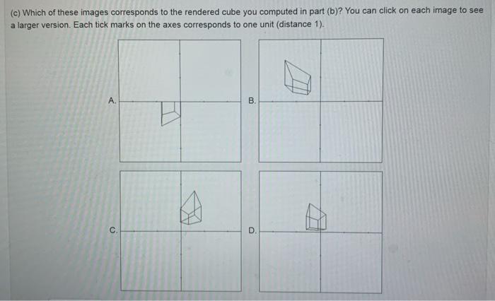 Solved (1 point) This problem is about perspective | Chegg.com