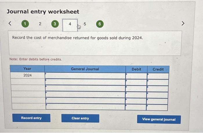 Solved Journal Entry Worksheet Begin Tabular Lcc Hline 2038