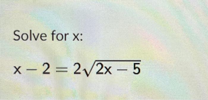 solved-solve-for-x-x-2-22x-5-chegg